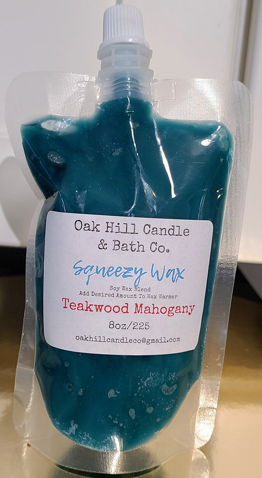 Teakwood Mahogany Squeezy Wax