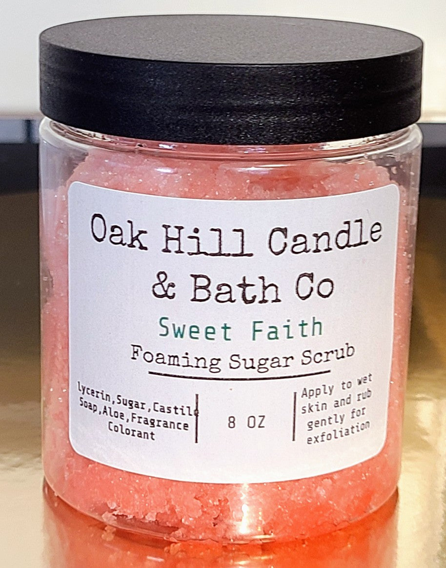 Sweet Faith Foaming Sugar Scrub