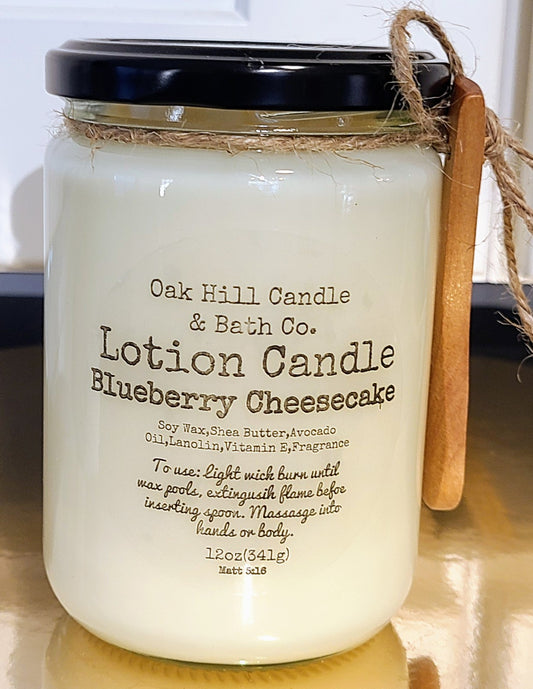 Blueberry Cheesecake Lotion Candle