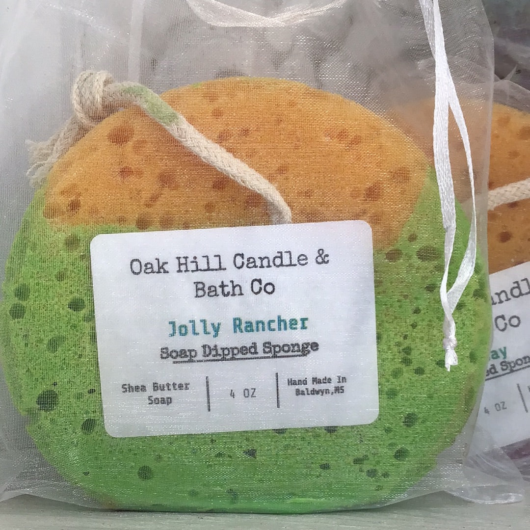 Jolly Rancher Soap Dipped Sponge