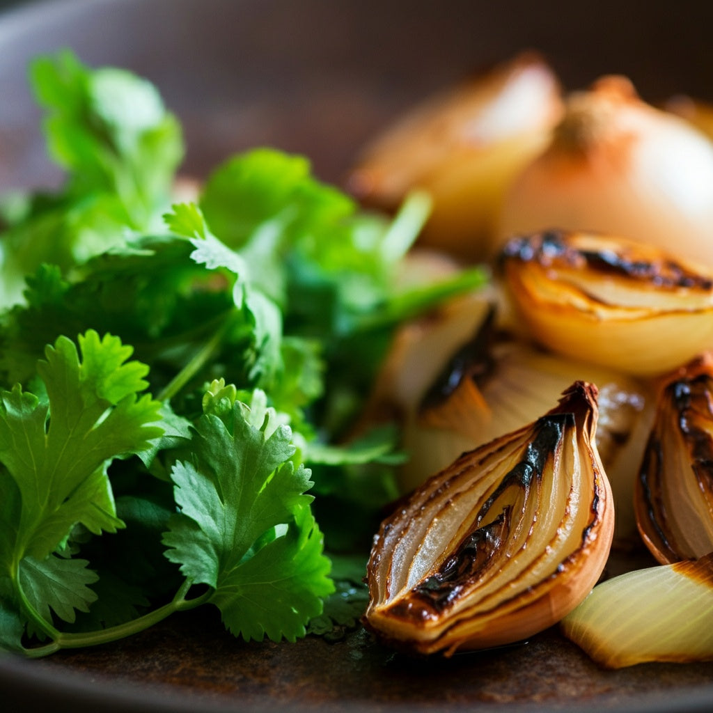 Cilantro & Roasted Onion