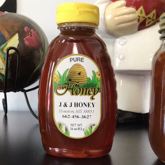 J & J Honey Bottle