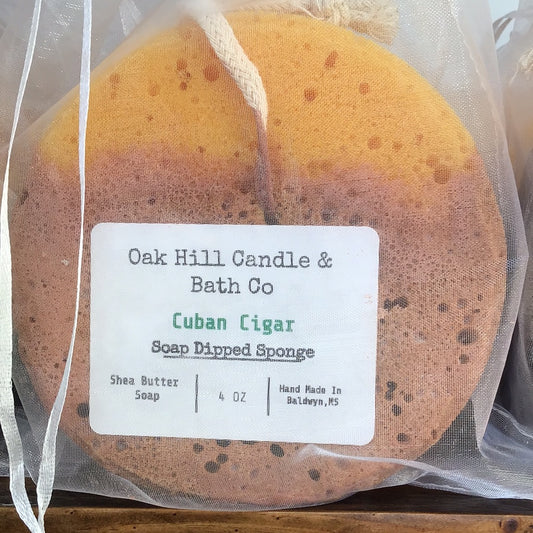 Cuban Cigar Soap Dipped Sponge