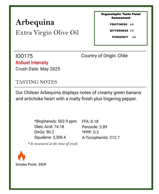 Arbequina Chile Robust